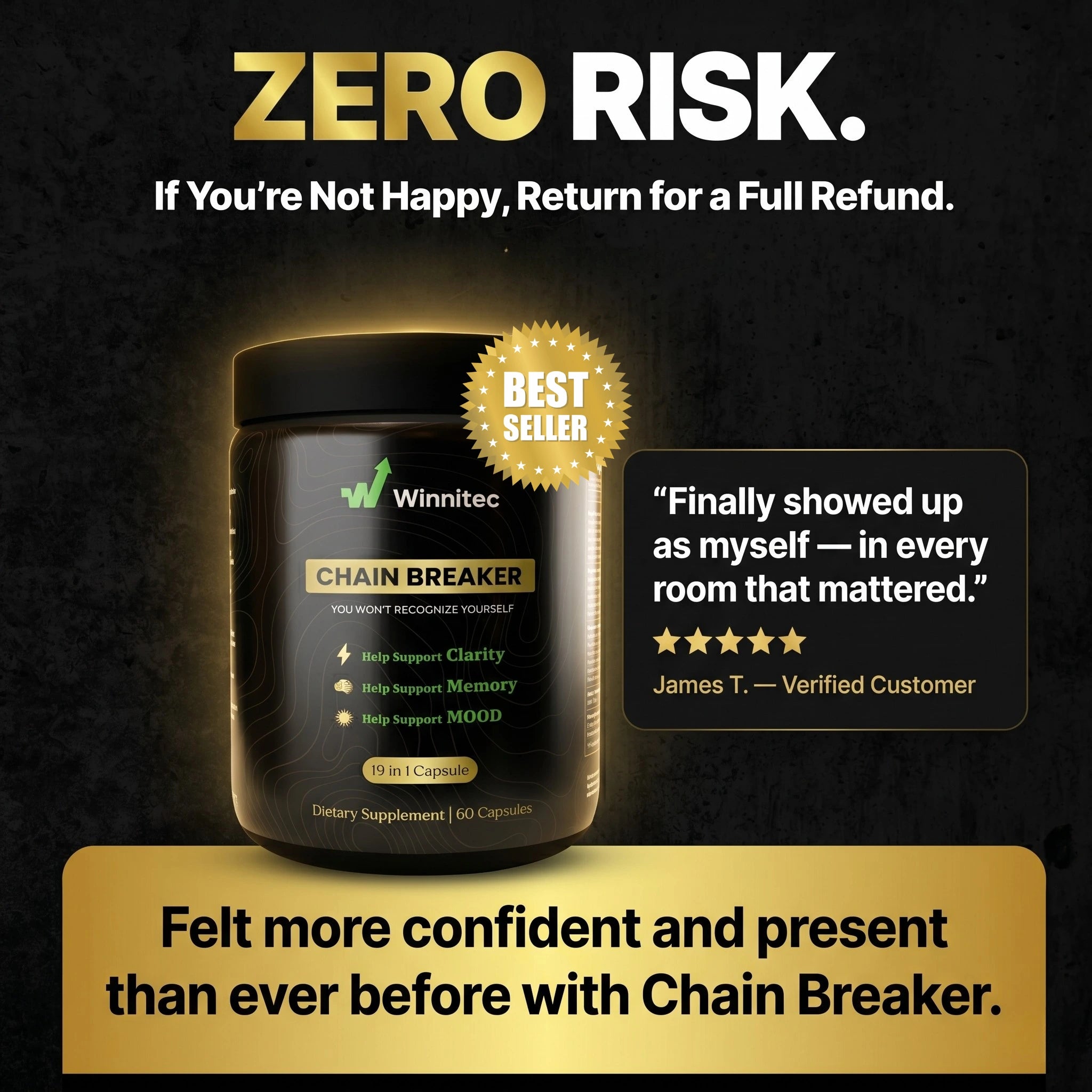 Chain Breaker: The First Nootropic For Boosting Social Confidence